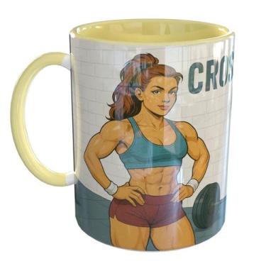 Imagem de Caneca Porcelana Exercício Funcional Exercícios Estilo Maromba - Pense