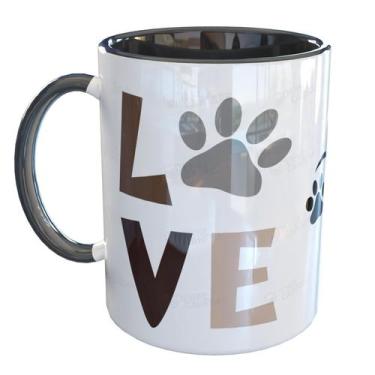 Imagem de Caneca Porcelana Mãe e Pai de Cachorro Chihuahua - Pense Canecas, Pret