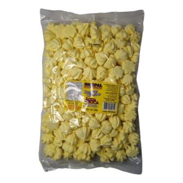 Imagem de 200 Mini Suspiros Lembrancinha 140g Amarelo - INCOPAL
