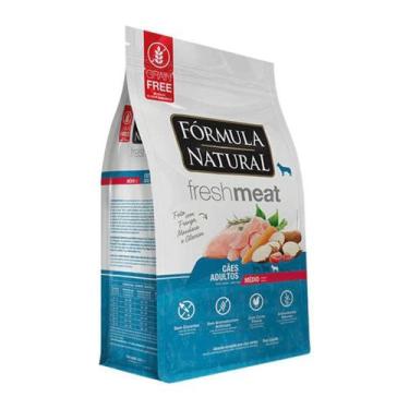 Imagem de Ração Fórmula Natural Fresh Meat Cães Adultos de Médio Porte Sabor Fra