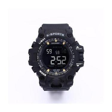 Imagem de Relógio Masculino Tático SHUNWAY X-SPORTS - Tudo em Caixa