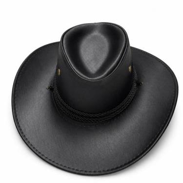 Imagem de Chapéu Cowboy São João Rodeio Barretos Country Tipo Australiano De PU 