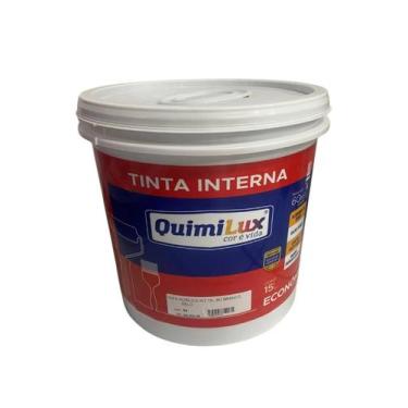 Imagem de Tinta acrilica interna 15l balde branco gelo - quimilux