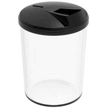 Imagem de 48 Farinheiras Porta Farofa Temperos 400ml Preto Restaurantes Buffets Eventos Crippa