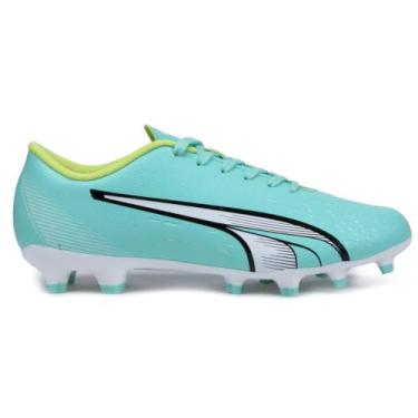 Imagem de Chuteira Campo Puma Ultra Play FG  Masculino, 41, Eletric pepper, Whit