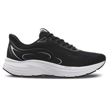 Imagem de Tênis masculino olympikus veloz 3 esportivo corrida caminhada, Preto, 