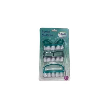 Imagem de Escova de Limpeza Multiuso Kit com 3 escovinhas - Wincy
