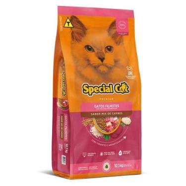 Imagem de Ração Special Cat Premium para Gatos Filhotes Sabor Mix de Carnes 10,1