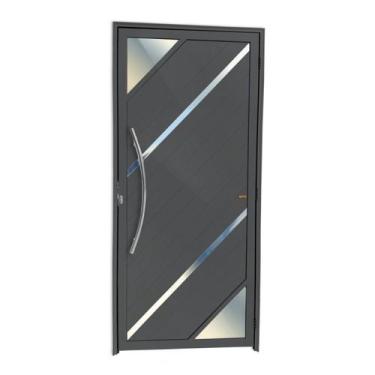 Imagem de Porta Lambril Oasis com Puxador Super 25 210cm x 100cm Brimak Abertura
