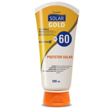 Imagem de Protetor Solar Fps 60 Corporal Gold Nutriex 200ml