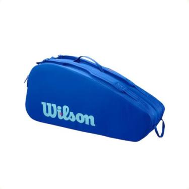 Imagem de Raqueteira Wilson Ultra V5 Tour X6 Azul