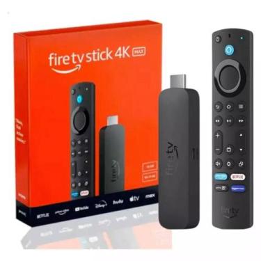 Imagem de Fire TV Stick Original Amazon Com Alexa  Versão Global  Full HD e 4K  