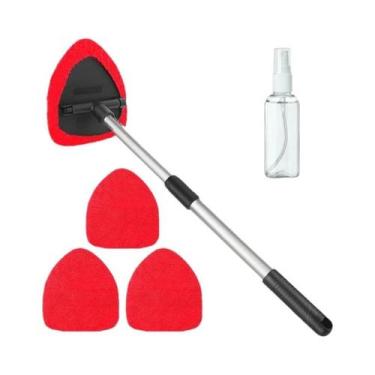 Imagem de Kit De Limpeza De Para-brisa De Carro Com Cabo Longo Extensível Para J