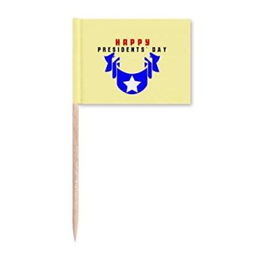 Imagem de Marcadores de palito de dente Celebrating President's Day Decoração de festa