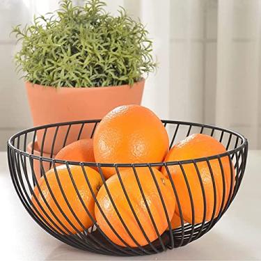 Imagem de Fruteira Cesto De Inox Estilo Europeu Aramada 25cm