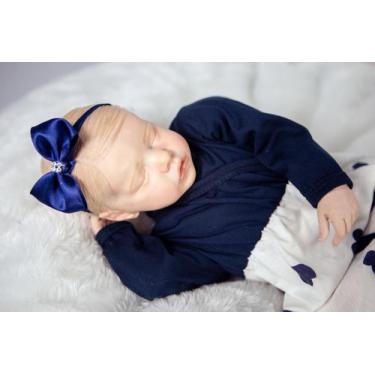 Imagem de Bebê Reborn Menina  Realista Com Acessórios Inclusos - Mundo Azul E Ro