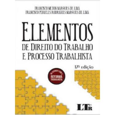 Imagem de Elementos De Direito Do Trabalho E Processo Trabalhista - 2019