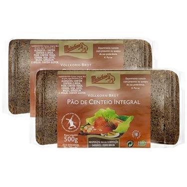 Imagem de Pão Integral Centeio Meierbaer Pacote 500g ( 2 X 500g )
