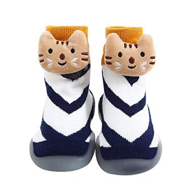 Imagem de Sandálias para meninos pré-escolares para meninos e meninas moda sólida quente malha macia sandálias para meninos tamanho 7t, D, 3-6 Meses
