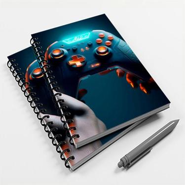 Imagem de Caderno Universitário 96 fls Gamer Joystick Mod. 01