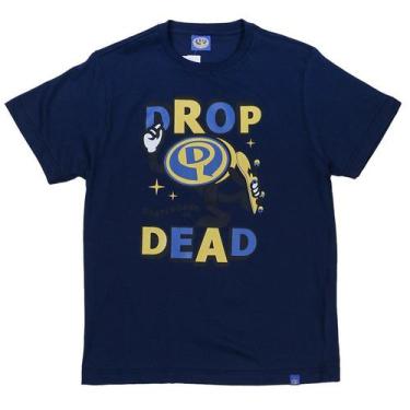 Imagem de Camiseta Drop Dead Boneless Juvenil Azul Marinho - Dropdead