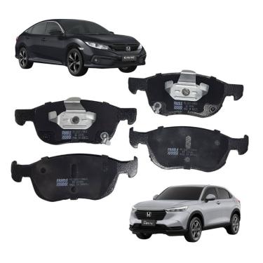 Imagem de Pastilha de Freio HR-V EXL I-Vtec Flexone 1.8 L 16V Sohc L4 2020 A 2022 Fras-le Dianteira