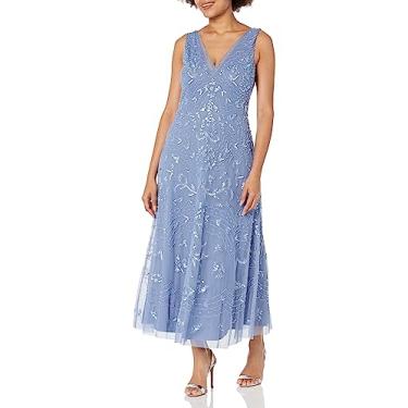 Imagem de Adrianna Papell Vestido midi, Azul, 7
