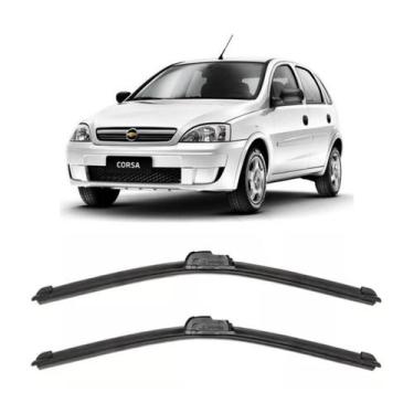 Imagem de Par Limpador Parabrisa Chevrolet Corsa Frente Montana - Rodo, Chevrole