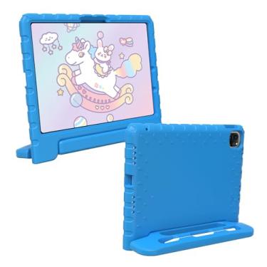 Imagem de BILLISGOVA Capa para iPad Pro 11 polegadas 2024 M4 5ª geração, capa à prova de crianças para iPad 11 Pro, capa protetora para iPad Pro de 11 polegadas com suporte para lápis, suporte antiderrapante