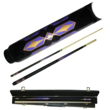 Imagem de Trademark Global Bastão de piscina de diamante de fibra de vidro, preto