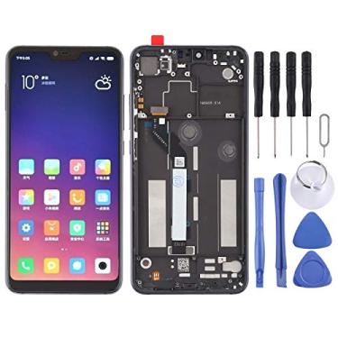 Imagem de tela Tela TFT LCD para o Digitalizador Xiaomi Mi 8 Lite Montagem completa com quadro substituição da tela