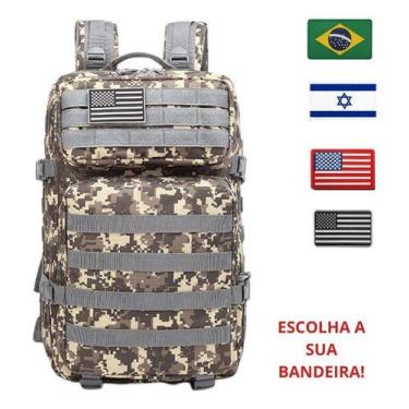 Imagem de Mochila Grande Multiuso Militar Tática Acampamento 50l - Tem Tudo OnLi