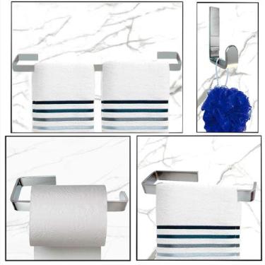 Imagem de Kit Acessorios para banheiro Modern 4 peças - vsa