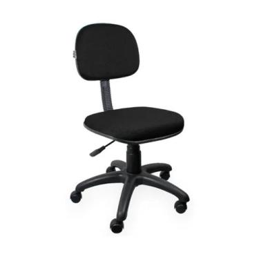 Imagem de Cadeira Secretária Giratória - Dos Anjos - Dos Anjos Móveis, Tecido Pr