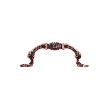 Imagem de Kit 2 Alça Mini Metal Decoração Caixas Bandejas Mdf Artesanato - Metal
