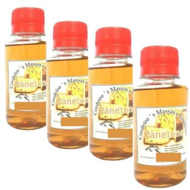 Imagem de 4 Essência Atrativo de Pesca Sabor Panetone Massas e Iscas - Cordeiro