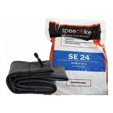Imagem de Camara De Ar Aro 24 Bicicleta Mtb Bico Grosso Speed Bike