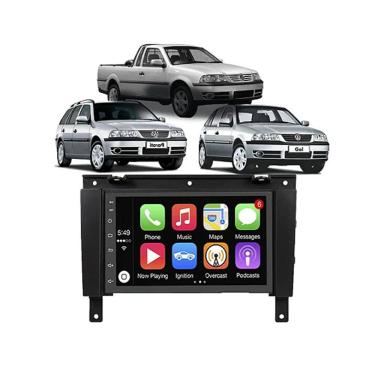 Imagem de Kit Multimídia Gol Voyage Saveiro Parati G3 7 Pol CarPlay AndroidAuto - 708BR Roadstar