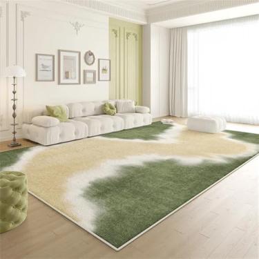 Imagem de HJZSZX Tapete de sala de estar estilo artístico confortável antiderrapante lavável tapetes de área grande casa quarto tapete decorativo, YY022,3,B,200X200CM
