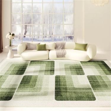 Imagem de HJZSZX Estilo Grande Área Tapete Fácil Cuidados Lavável Sala de Estar Tapetes Antiderrapante Confortável Quarto Tapete Decorativo, YY021,3,D,200X200CM