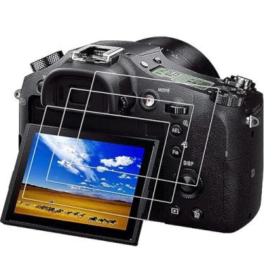 Imagem de Película protetora de tela de vidro temperado PCTC para Sony rx 10 Mark III RX10 III RX10 IV DSC-RX10M3 A9 A7 III A7II A99II A99 Mark ii A77 Mark ii (pacote com 3)