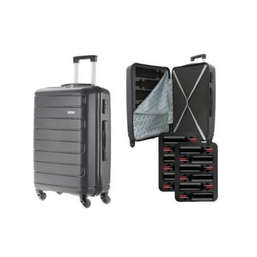 Imagem de Mala Para 12 Garrafas de Vinho 750ml de Bordo Viagem em ABS - Boccati