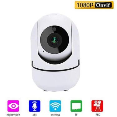 Imagem de Câmera Ip HD Babá Wifi Inteligente Giratória Babá Eletrônica Varredura