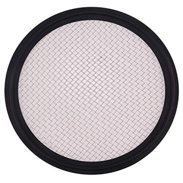 Imagem de DERNORD Viton de vedação sanitária de 10 cm com tela inoxidável – trevo de grampo triplo (100 malhas), 10 Mesh