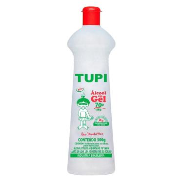 Imagem de Álcool em Gel 70º com 500g Tupi