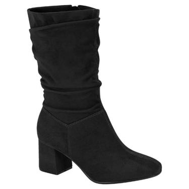 Imagem de Bota beira rio feminina cano médio camurça 9076.102-Feminino