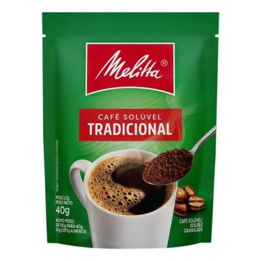 Imagem de Kit c/ 2 Cafe Soluvel Tradicional Melitta Sache 40g