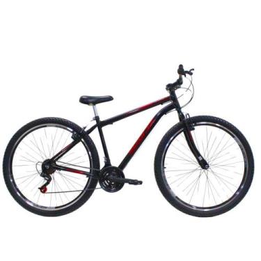 Imagem de Bicicleta Aro 29 MTB 21 Vel Freios V Brake Quadro Aço Carbono Saidx PR