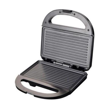 Imagem de Sanduicheira Essencial 750W Antiaderente Itatiaia Preto inox 220V