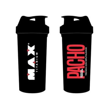 Imagem de Coqueteleira Shakeira Garrafinha Copo Academia 600ml Linha Elite Pro Maxtitanium (600ml, Pacho Elite Pro 2024)